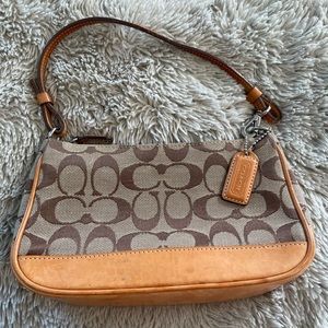 Vintage Coach Signature Logo Small Bag 6094
